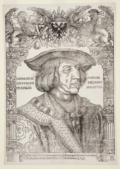 Porträt von Maximilian I. von Albrecht Dürer