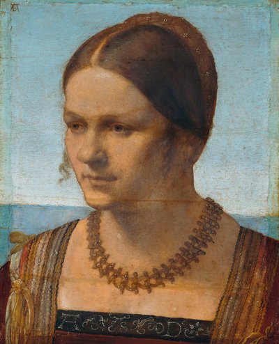 Porträt einer jungen Venezianerin von Albrecht Dürer