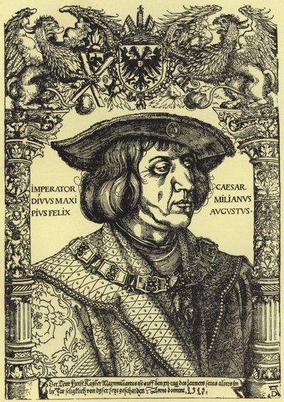 Porträt des Kaisers Maximilian von Albrecht Dürer