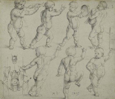 Putti, 1495 von Albrecht Dürer