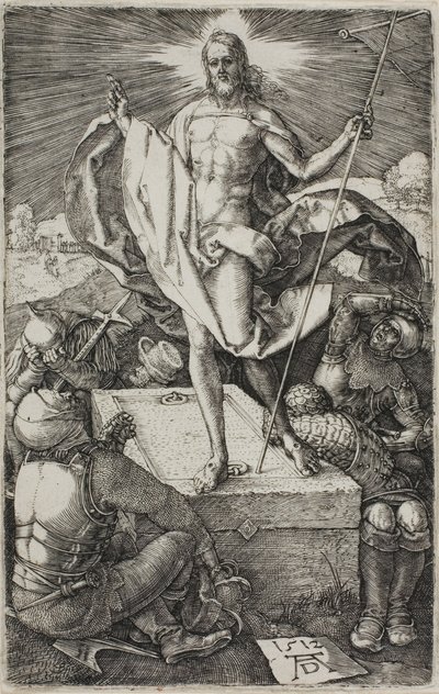 Auferstehung, aus Die gravierte Passion von Albrecht Dürer