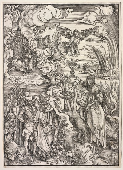 Offenbarung des Johannes: Die Frau von Babylon von Albrecht Dürer