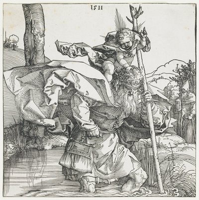 Heiliger Christophorus von Albrecht Dürer