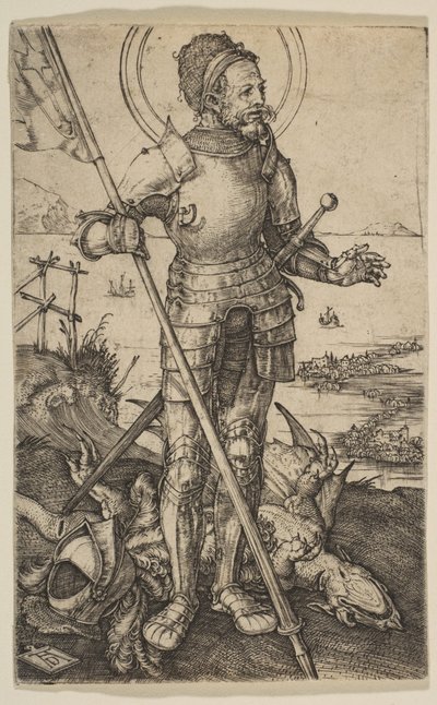 Heiliger Georg stehend von Albrecht Dürer
