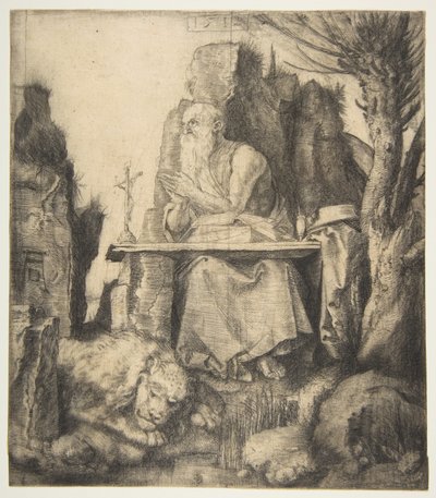 Heiliger Hieronymus bei der Weide von Albrecht Dürer
