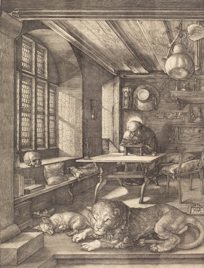 Der heilige Hieronymus in seinem Studierzimmer, 1514 von Albrecht Dürer