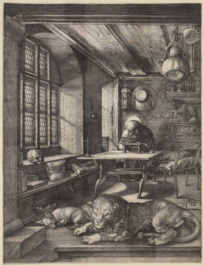 Heiliger Hieronymus in seinem Studierzimmer, 1514 von Albrecht Dürer