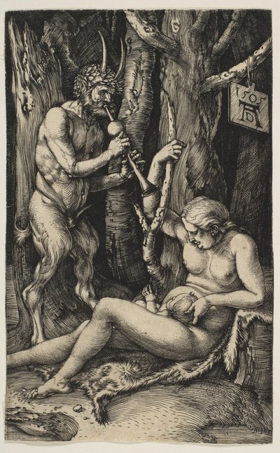Satyrfamilie, 1505 von Albrecht Dürer