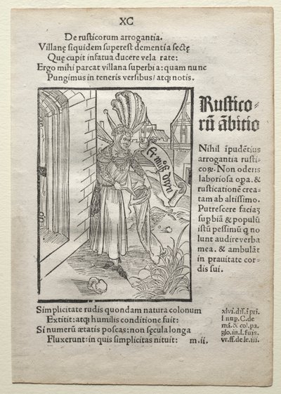 Narrenschiff, nach 1497 von Albrecht Dürer