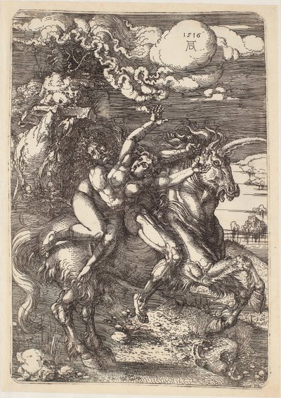 Die Entführung der Proserpina von Albrecht Dürer