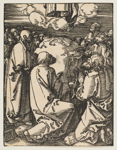 Die Himmelfahrt, aus Die Kleine Passion, ca. 1510 von Albrecht Dürer