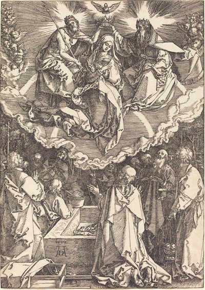 Die Himmelfahrt und Krönung der Jungfrau von Albrecht Dürer