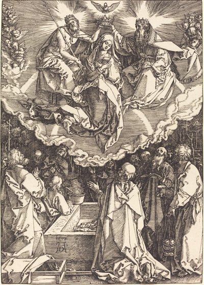Die Himmelfahrt und Krönung der Jungfrau von Albrecht Dürer
