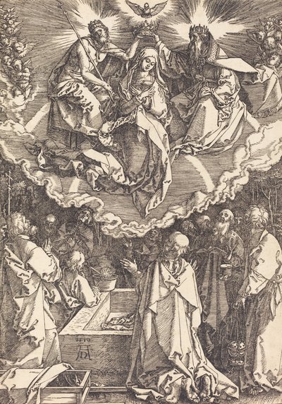 Die Himmelfahrt und Krönung der Jungfrau, 1510 von Albrecht Dürer
