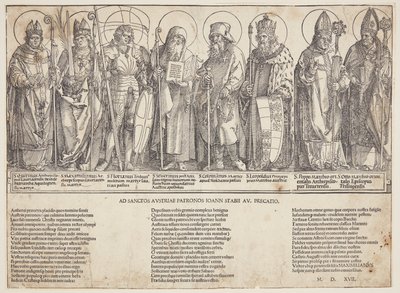 Die österreichischen Heiligen von Albrecht Dürer