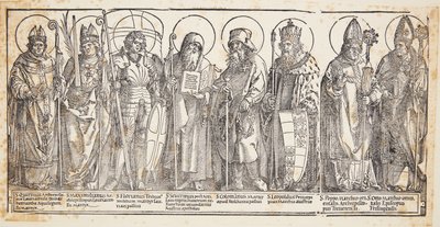 Die österreichischen Heiligen von Albrecht Dürer