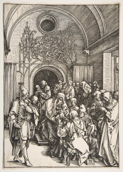 Die Beschneidung, aus "Das Leben der Jungfrau" von Albrecht Dürer