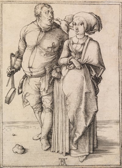 Der Koch und seine Frau von Albrecht Dürer