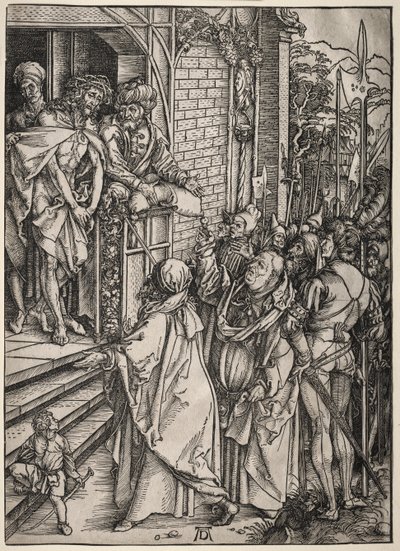 Die Große Passion: Christus wird dem Volk gezeigt von Albrecht Dürer