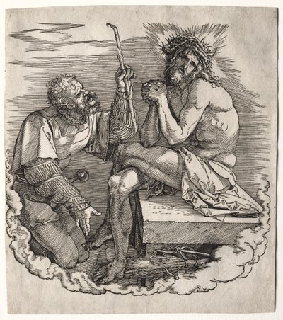 Die Große Passion: Titelseite - Christus, Mann der Schmerzen von Albrecht Dürer