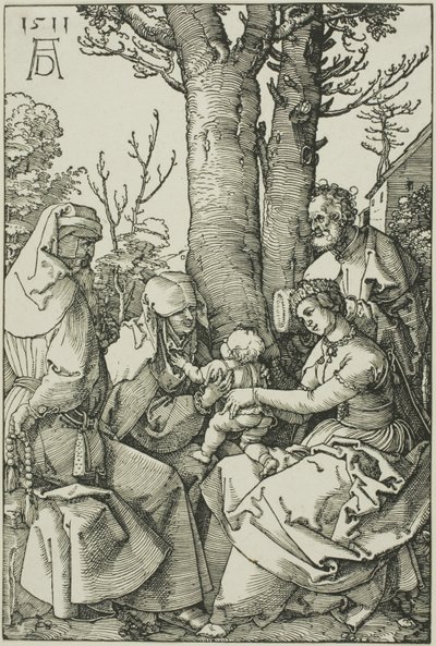 Die Heilige Familie mit Joachim und der Heiligen Anna von Albrecht Dürer