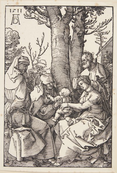 Die Heilige Familie mit Joachim und St. Anna von Albrecht Dürer