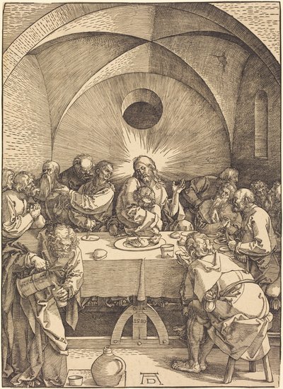 Das letzte Abendmahl von Albrecht Dürer