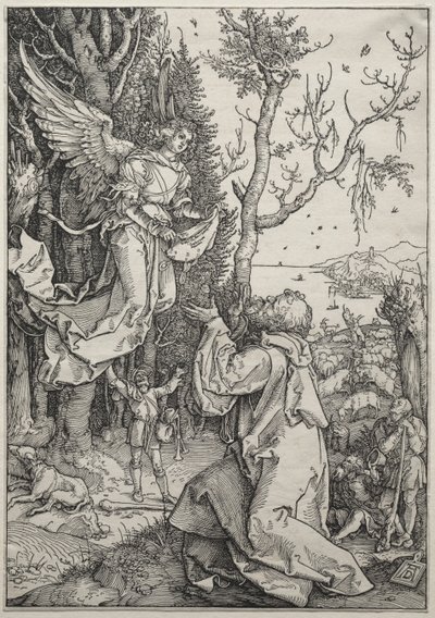 Das Leben der Jungfrau: Joachim und der Engel von Albrecht Dürer