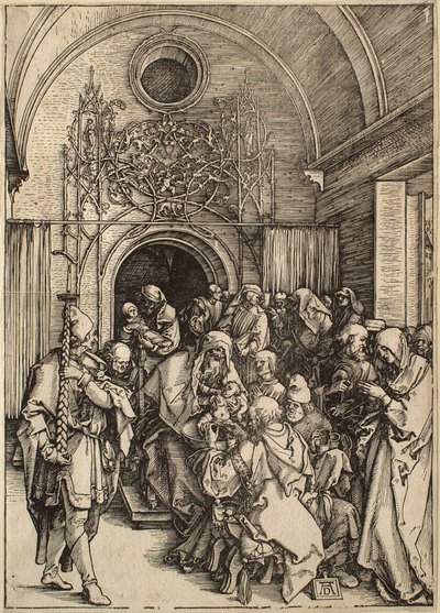 Das Leben der Jungfrau: Die Beschneidung von Albrecht Dürer