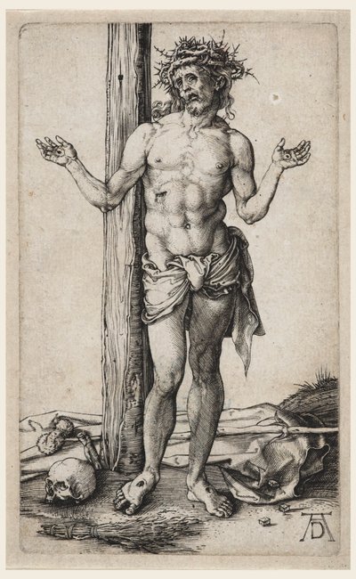 Der Schmerzensmann (mit erhobenen Händen) von Albrecht Dürer
