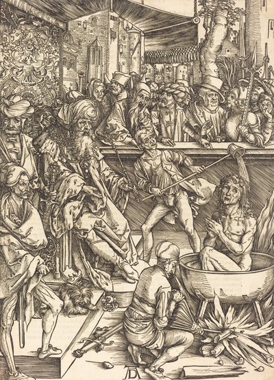 Das Martyrium des Heiligen Johannes von Albrecht Dürer