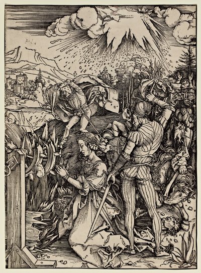 Das Martyrium der Heiligen Katharina von Alexandria von Albrecht Dürer