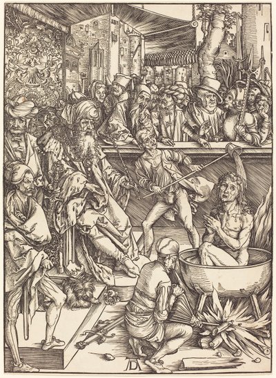 Das Martyrium des heiligen Johannes des Evangelisten von Albrecht Dürer