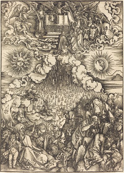 Die Öffnung des fünften und sechsten Siegels von Albrecht Dürer