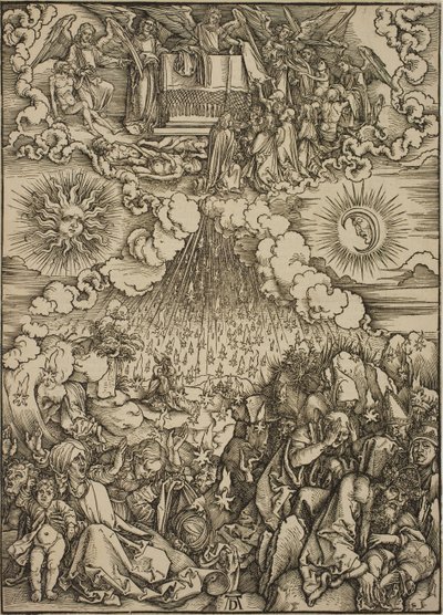 Die Öffnung des fünften und sechsten Siegels von Albrecht Dürer