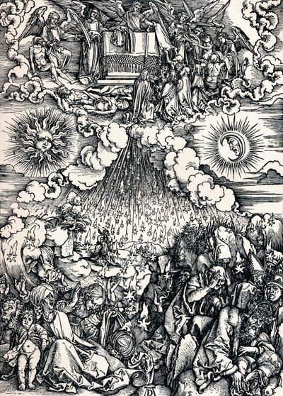 Die Öffnung des fünften und sechsten Siegels, 1498 1906 von Albrecht Dürer