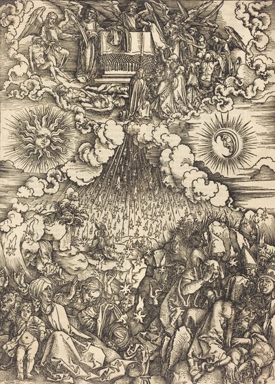 Die Öffnung des fünften und sechsten Siegels von Albrecht Dürer