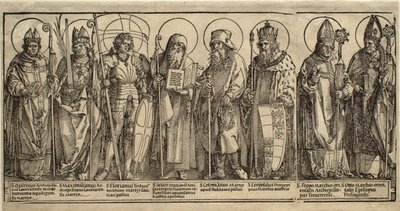 Die Schutzheiligen von Österreich von Albrecht Dürer