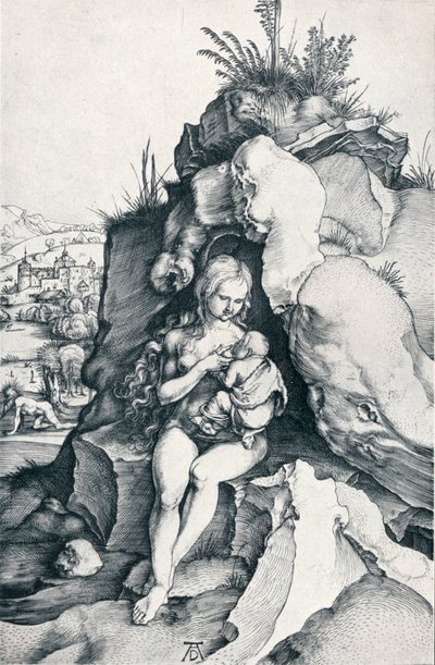 Die Buße des Heiligen Johannes Chrysostomus von Albrecht Dürer