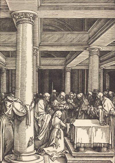 Die Darstellung Christi im Tempel von Albrecht Dürer