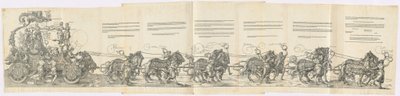 Der Triumphwagen von Maximilian I von Albrecht Dürer