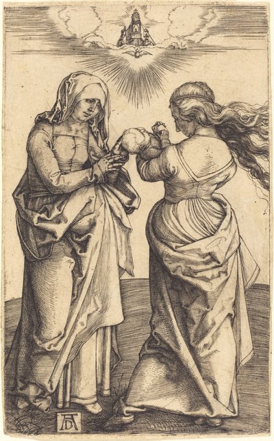 Die Jungfrau und das Kind mit der heiligen Anna von Albrecht Dürer