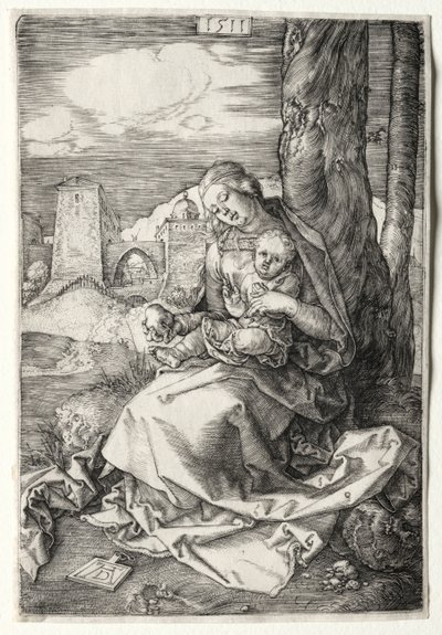 Die Jungfrau und das Kind mit der Birne, 1511 von Albrecht Dürer