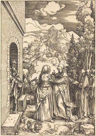 Die Heimsuchung von Albrecht Dürer