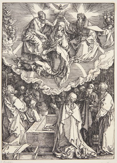 Die Himmelfahrt und Krönung der Jungfrau von Albrecht Dürer