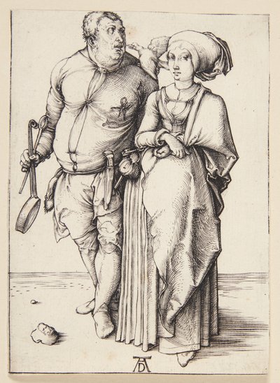 Der Koch und seine Frau von Albrecht Dürer