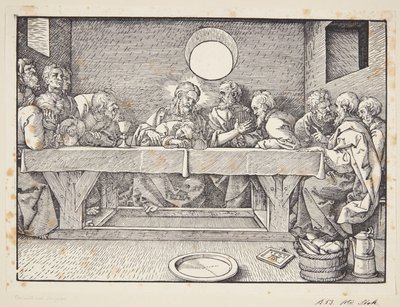 Das letzte Abendmahl von Albrecht Dürer