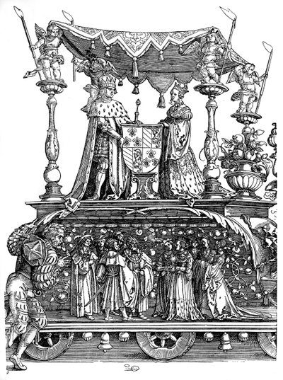 Triumphale Rückkehr von Maximilian I., 1515, 1936 von Albrecht Dürer