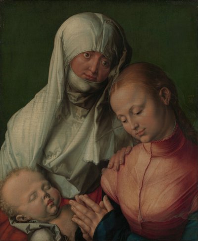 Jungfrau und Kind mit der heiligen Anna, wahrscheinlich 1519 von Albrecht Dürer