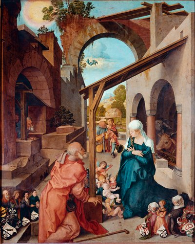 Paumgartner Altar: Geburt Christi von Albrecht Dürer